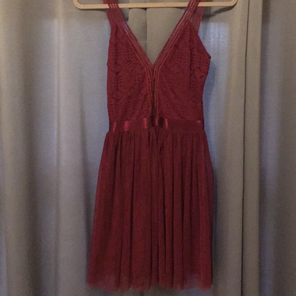 Gorgeous Burgundy Dress from France